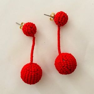 Madewell Beaded Party Earrings